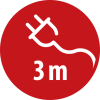 Довжина кабелю 3 метри